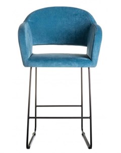 Кресло бар oscar голубой 60x108 0x59 см R-home