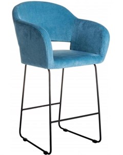Кресло полубар oscar голубой 60x98x59 см R-home