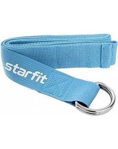 Ремень для йоги YB 100 180 см синий пастель Starfit