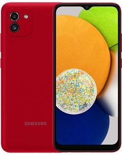 Мобильный телефон Galaxy A03 32Gb Red SM A035FZRDSER Samsung