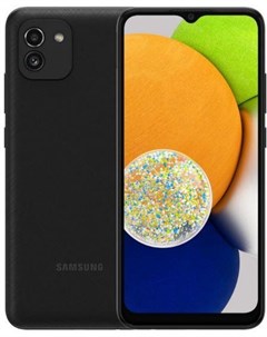 Мобильный телефон Galaxy A03 64Gb Black SM A035FZKGSER Samsung