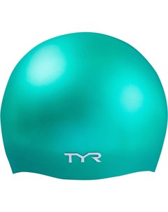 Шапочка для плавания Wrinkle Free Silicone Cap зеленый LCS 310 Tyr