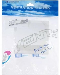 Вентиляционная решетка МВ 102 ВК пластиковая белый 18818249 Vents