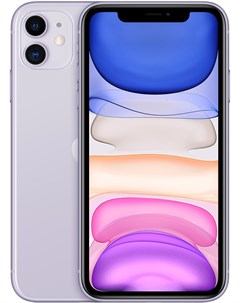 Мобильный телефон iPhone 11 64Gb Purple MHDF3 Apple