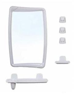 Комплект мебели для ванной 51 НВ 05104000 белый мрамор Berossi