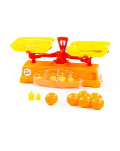 Игровой набор Весы Чебурашка и крокодил Гена 6 апельсинов 84262 Полесье