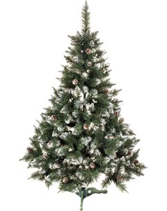 Новогодняя елка Сказка серебристая с белыми концами 1 8 м зеленый ЯШС180 Ritm
