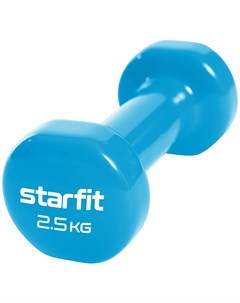 Гантель Core DB 101 2 5 кг синий Starfit