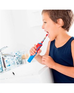 Электрическая зубная щетка Oral B Vitality Kids D12 513K Incredibles2 красный синий 80313554 Braun