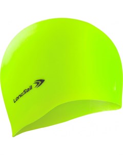 Шапочка для плавания Силикон 1 240 зеленый Longsail