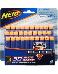 Игровой набор Стрелы для бластера Nerf N Strike Elite 30 стрел A0351 Hasbro