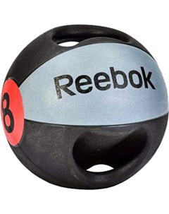 Медицинбол Dual Grip Ball 8 кг черный серый RF RSB 10128 00 00 00 Reebok