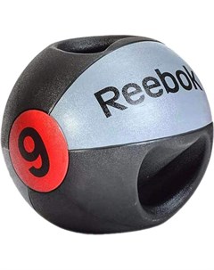 Медицинбол Dual Grip Ball 9 кг черный серый RF RSB 10129 00 00 00 Reebok
