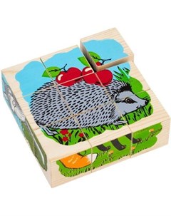 Развивающая игрушка Кубики Животные леса 4444 4 Томик