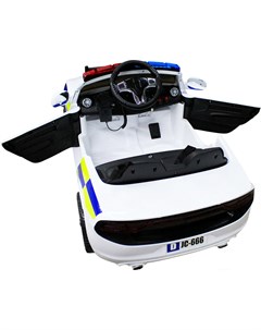 Детский электромобиль Police BJC666 белый Sundays