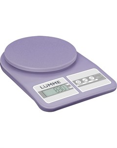 Кухонные весы LU 1345 лиловый аметист Lumme