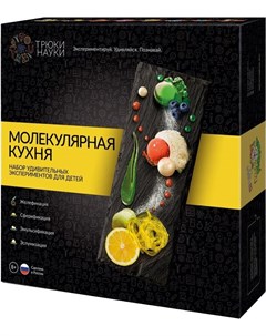 Развивающий игровой набор Молекулярная кухня Z007 Трюки науки