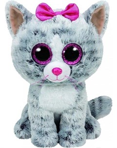Мягкая игрушка Beanie Boo s Кошка Kiki серый Ty