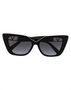 Солнцезащитные очки в оправе кошачий глаз с логотипом VLogo Valentino eyewear