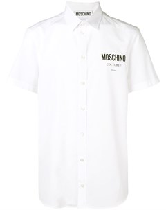 Рубашка с логотипом Couture Moschino