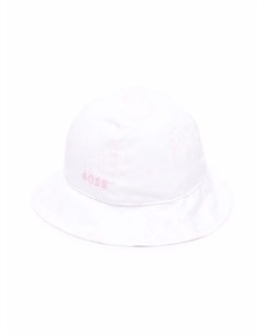 Шляпа с вышитым логотипом Boss kidswear