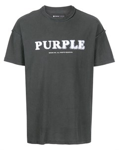 Футболка с логотипом Purple brand