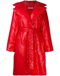 Пальто пуховик с поясом Givenchy