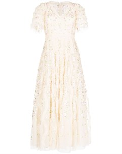 Платье Florentina с цветочной вышивкой Needle & thread