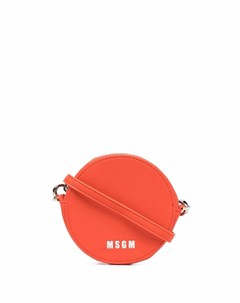 Круглая сумка на плечо Msgm