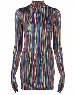 Платье мини с принтом Wire Vetements