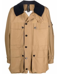 Куртка с контрастным воротником и карманами Mackintosh