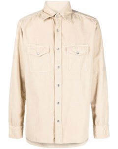 Вельветовая рубашка с карманами Tom ford