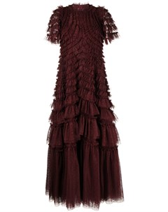 Длинное платье Willow с оборками Needle & thread