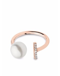 Кольцо Ava с жемчугом и бриллиантом Autore moda