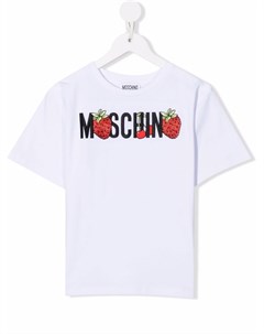 Декорированная футболка Moschino kids