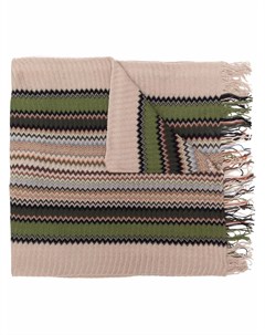 Шарф с узором зигзаг Missoni