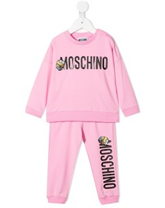 Спортивный костюм Minion с логотипом Moschino kids