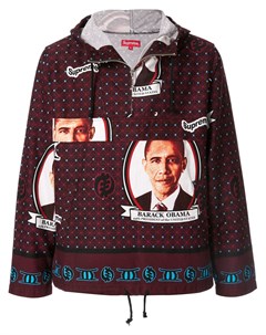 Куртка с капюшоном и принтом Obama Supreme