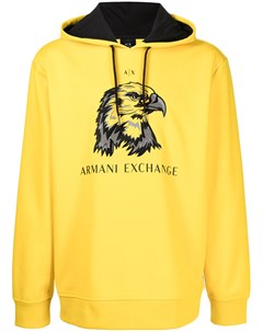 Худи Eagle с логотипом Armani exchange