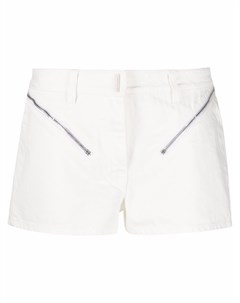 Короткие шорты с карманами на молнии Givenchy