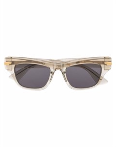 Солнцезащитные очки Line в квадратной оправе Bottega veneta eyewear