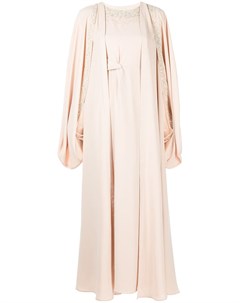 Платье с вышивкой пайетками Noor al bahrani