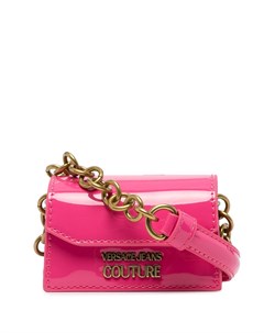 Мини сумка с логотипом Couture Versace jeans couture