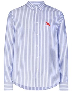 Полосатая рубашка с логотипом Bee Bird Axel arigato