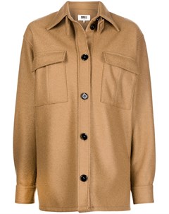 Куртка рубашка с нагрудным карманом Mm6 maison margiela
