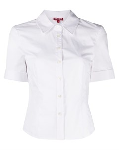 Приталенная рубашка Joan с короткими рукавами Staud