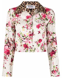 Укороченная куртка с цветочным принтом Blugirl