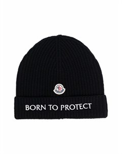 Шерстяная шапка бини Born To Protect Moncler enfant