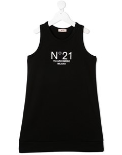 Платье без рукавов с логотипом Nº21 kids
