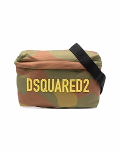 Сумка на плечо с вышитым логотипом Dsquared2 kids